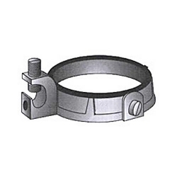 O-Z/Gedney IBC-400LS-20BC IBC-LS-BC Ground Bushing With Aluminum Lug, 4 in Trade, 14 AWG Wire Min, 2/0 AWG Wire Max, 5-3/16 in Dia, Malleable Iron