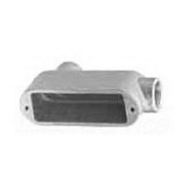 Appleton UNILETS™ LB19 Type LB Conduit Outlet Body, 1/2 in Hub, 9, 5 cu-in, Copper Free Aluminum, Natural