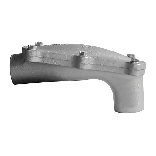 O-Z/Gedney LBH-1520 Dust-Ignitionproof Explosionproof Pulling Elbow, 1-1/2 to 2 in Trade, 90 deg, Cast Iron, Hot Dip Galvanized