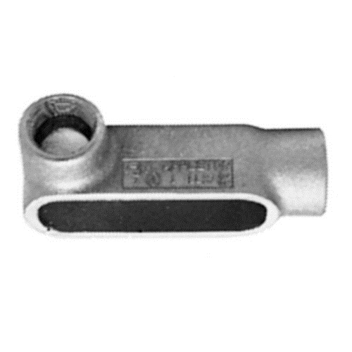 Appleton UNILETS™ LL77-SA Type LL Conduit Outlet Body, 2-1/2 in Hub, Form 7, 102 cu-in, Cast Aluminum, Epoxy Powder Coated