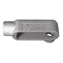 Appleton UNILETS™ LL888 Type LL Conduit Outlet Body, 3 in Hub, Form 8, 217 cu-in, Grayloy Iron, Triple Coated