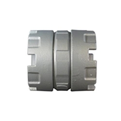 Appleton NTCC-250 Threadless Compression Coupling, 2-1/2 in, For Use With IMC/Rigid Conduit, Malleable Iron