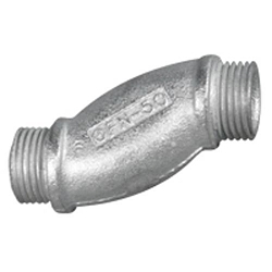 Appleton OFN-100 Offset Conduit Nipple, 1 in, For Use With IMC/Rigid Conduit Fittings, Malleable Iron, Zinc Plated