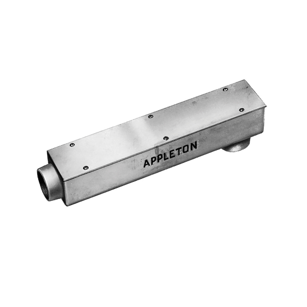 O-Z/Gedney PB-150 Non-Weatherproof Type PB Pull Box Fitting, 1-1/2 in, 2-1/2 in Sleeve, Ductile/Malleable Iron, Hot Dip Galvanized