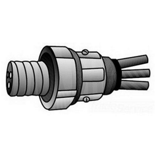 O-Z/Gedney PG-89-05 Type PG Cable Connector, 1/2 in Trade, 0.75 to 0.89 in Cable Openings, Ductile/Malleable Iron, Zinc Plated