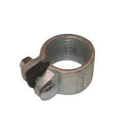 O-Z/Gedney SSP-125 Split Conduit Coupling, 1-1/4 in, For Use With IMC/Rigid Conduit, Ductile/Malleable Iron, Zinc Plated