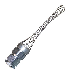 Appleton STN-50SR Insulated Throat Oiltight Raintight Liquid Tight Conduit Connector With Stainless Steel Wire Mesh Strain Relief, 1/2 in Trade, 0.82 to 0.84 in Cable Openings, For Use With Liquid Tight Flexible Metallic Conduit, Steel