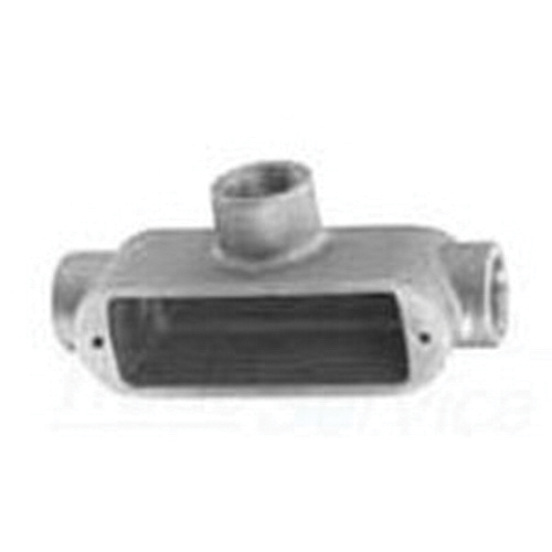Appleton UNILETS™ T1089 Type T Conduit Outlet Body, 4 in Hub, 9, 470 cu-in, Copper Free Aluminum, Natural