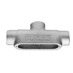 Appleton UNILETS™ TB125-M Type TB Conduit Outlet Body, 1-1/4 in Hub, Form 35, 35 cu-in, Malleable Iron, Triple Coated