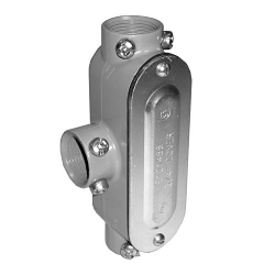 Appleton NEER™ TC200DCGSST Type TC Multi-Hub Conduit Outlet Body, 1-1/4 in Hub, 69.5 cu-in Capacity, Die-Cast Aluminum, Epoxy Powder Coated