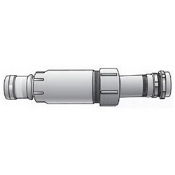 O-Z/Gedney TX-75 Type TX Expansion Fitting, 3/4 in, For Use With EMT Conduit, Ductile/Malleable Iron, Hot Dipped Galvanized