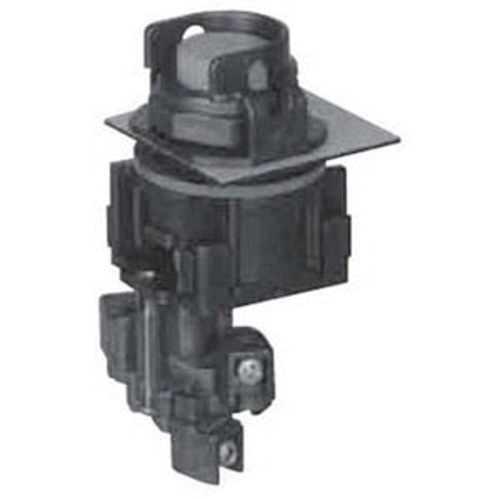 Appleton UCPB2BL 2-Labyrinth Assembled Pushbutton Switch With Blank Nameplates and (2) Labyrinth Switch, 1NO-1NC Contact, Momentary Contact, Black