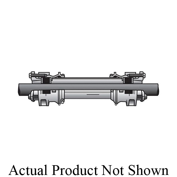 O-Z/Gedney WSK-30-288 Complete Fitting and Cable Sealing Assembly, For Use With Controlled Environment Vaults, Ductile/Malleable Iron, Zinc Epoxy Coated