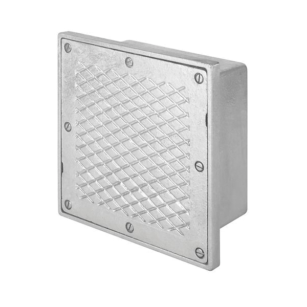 O-Z/Gedney YT-080806 Weatherproof Cast Junction Box, 8 in H x 8 in W x 6 in D, Gasketed/Screw-On Cover, Cast Iron