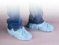 EMC Jets Glove 1802-XL Disposable Non-Skid Non-Marking Shoe Cover, XL Fits Shoe, Blue, Polypropylene Spunbond Outsole