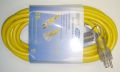 EMC LED14-25 Type SJTW-A Round LED Extension Cord, 600 V AC, 15 A, 25 ft L Cord, 3 Conductors