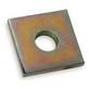 EMC SQW12 Heavy Duty Square Channel Washer, 1-5/8 in W Nominal, 9/16 in ID x 1-5/8 in OD, Steel