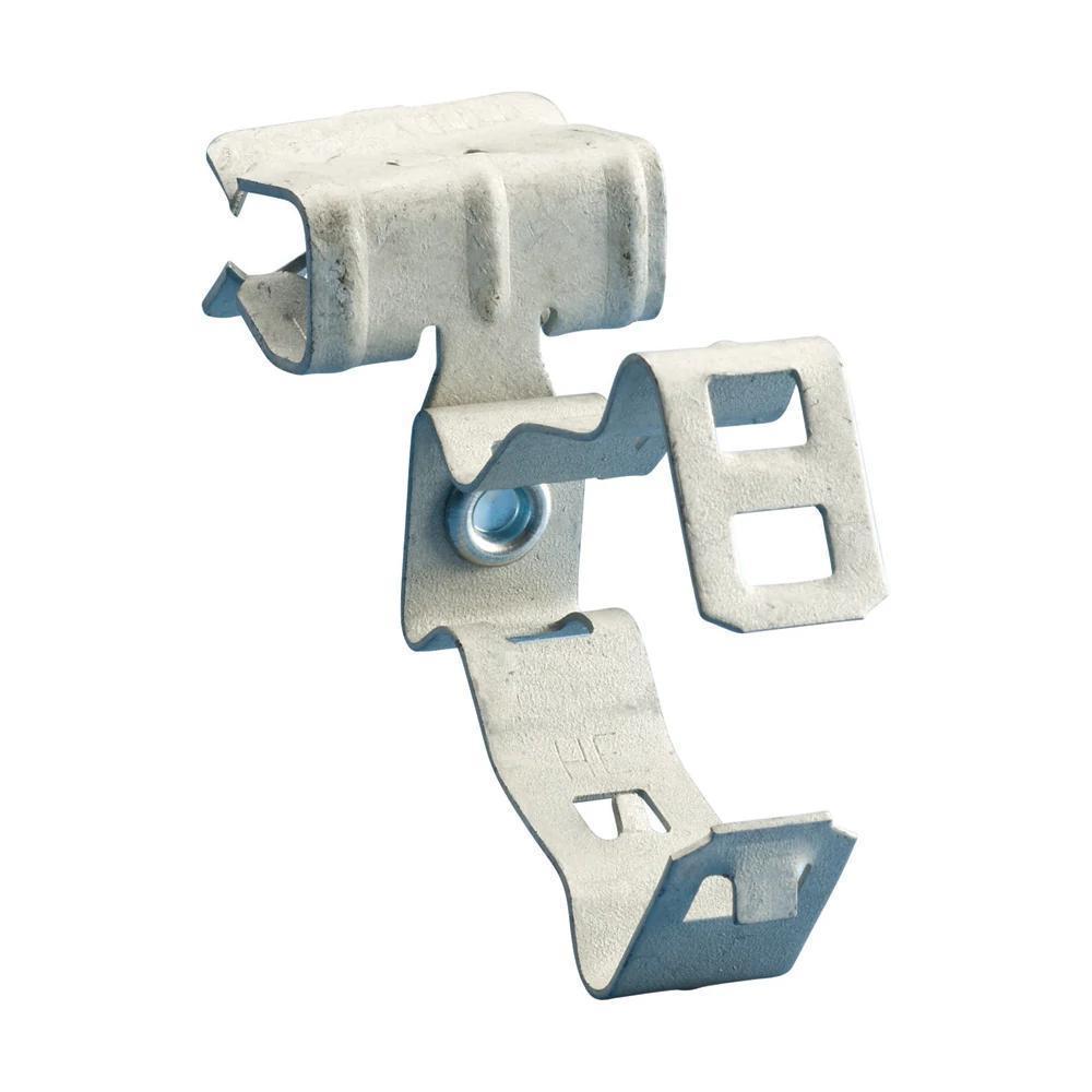 nVent 16M912SM H-MSM Snap Close Conduit/Pipe to Flange Clip, 1 in Conduit, 25 lb Static Load, 1.181 to 1.378 in OD, Spring Steel