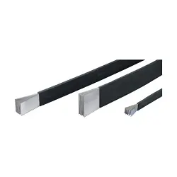 nVent FADV2MTC5X24X1 FADV 5-Layer Advanced Flexibar Insulated Flexible Busbar, 2 m L x 24 mm W, 1000 V AC/1500 V DC, Copper/Thermoplastic Elastomer