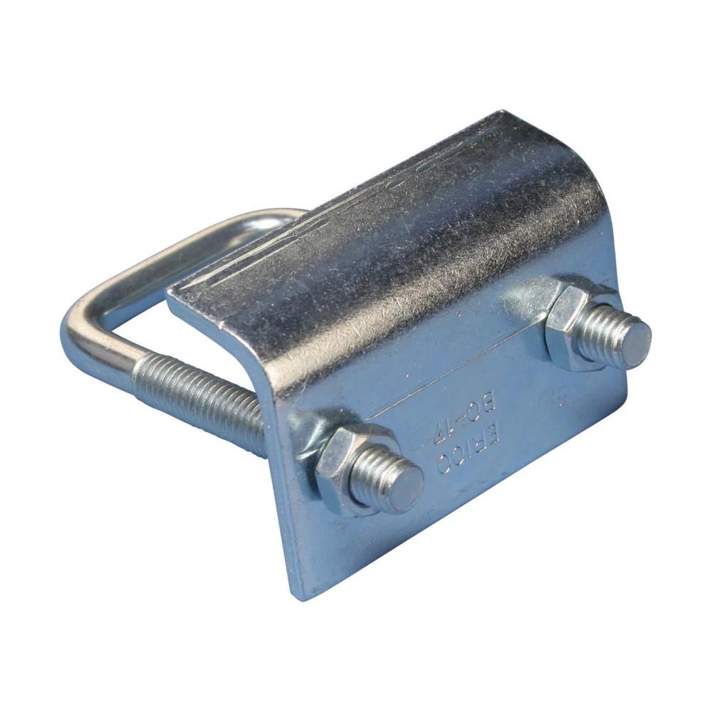nVent BC17D000EG Strut Beam Clamp With U-Bolt and Nut, 13/16 in THK Flange, 1200 lb Static Load, Steel
