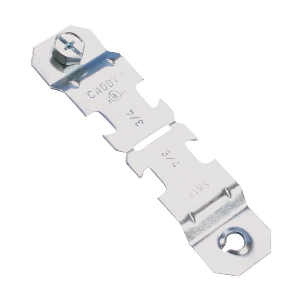 nVent SK20ALA 1-Piece Strut Clamp, 1-1/4 in Conduit, 150 lb Load, 1.51 to 1.66 in OD, Aluminum
