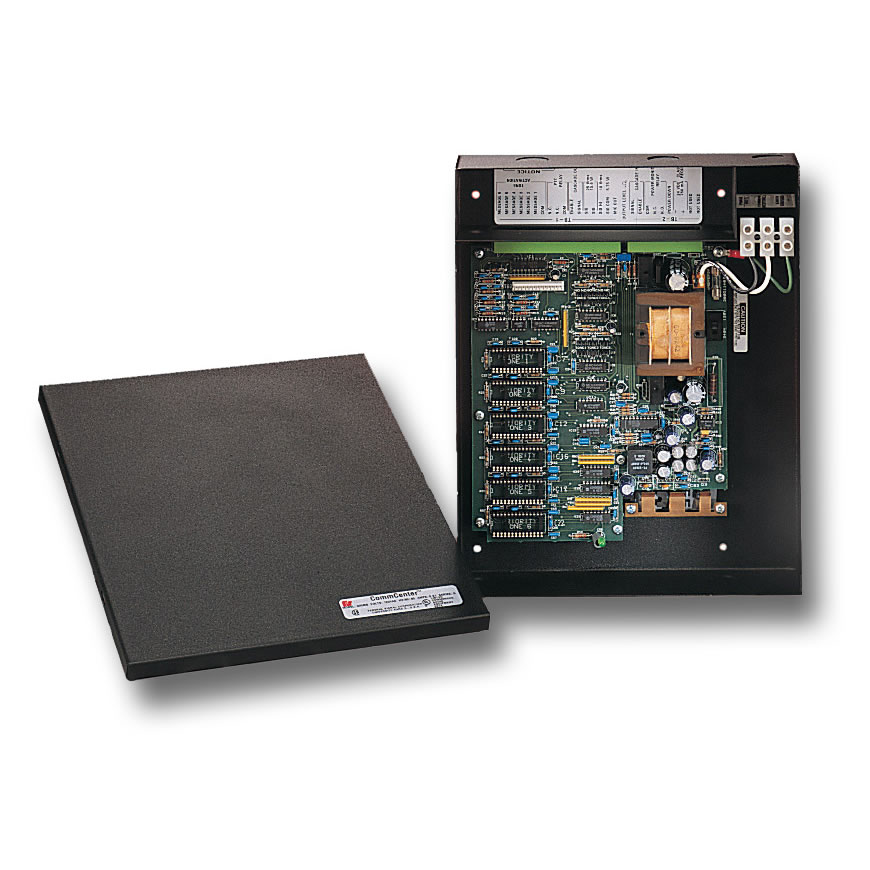 Federal Signal CommCenter® 300MB-6SD D1 Series Digital Message Center, For Use With SelecTone® and Public Address Systems, Black