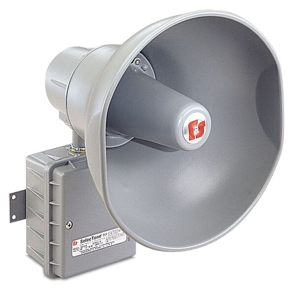 Federal Signal SelecTone® 302GCX-120 Audible Signaling Device, 50/60 Hz, 114 dB Sound, CSFM Approved, cUL Listed, UL 1480