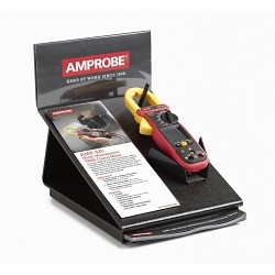 Amprobe AMP-310 AMP-300 AC Digital True RMS Clamp-On Meter, 0 to 600 A, 0 to 600 V AC/DC, 0 to 60 kOhm, 5 to 999.9 Hz, 1.18 in Jaw, 3-5/6 Digits Large Backlit LCD Display