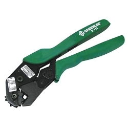 Greenlee K111 Full Cycle Crimping Tool, 8 to 1 AWG Cable/Wire