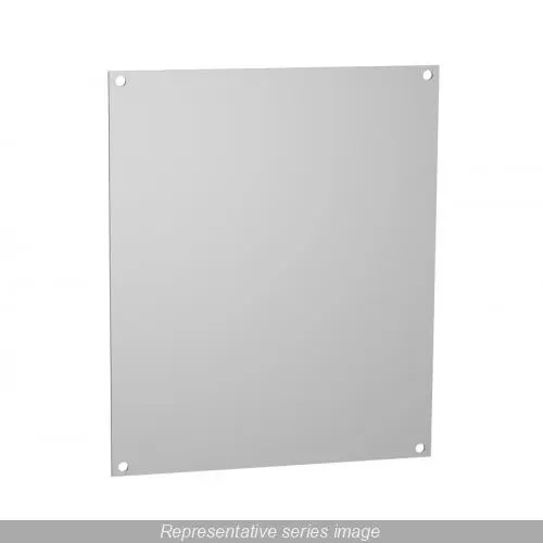Hammond P2068 Rectangular Inner Panel, 14 in W x 18 in H, Mild Steel, White