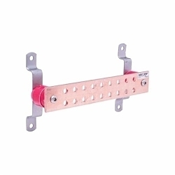 Harger GBI14212G G-Pattern Ground Bar, 12 in L x 2 in W x 1/4 in H