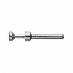 Harting 09 33 000 6102 Han E® Male Connector Contact, 14 AWG, Copper Alloy