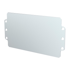 nVent A160160P HL3 Enclosure Panel, 5.65 in L x 5.7 in W x 0.06 in H, Steel