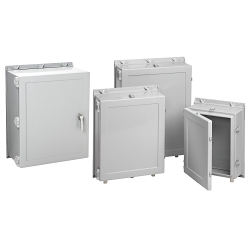 nVent A24H2010GQRLP A17WM Medium Enclosure, 24-1/4 in L x 20-1/4 in W x 10 in D, NEMA 4X NEMA Rating, Fiberglass