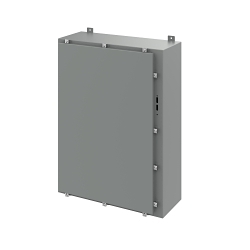 nVent Hoffman A42HS3112LP A19 Disconnect Enclosure With Clamp, 42 in L x 31.38 in W x 12 in D, NEMA 4/IP66 NEMA Rating, Steel