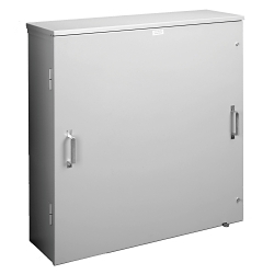 nVent Hoffman A484814HCT A90CT 2-Door Current Transformer Enclosure, 48 in L x 48 in W x 14 in D, NEMA 3R/IP32 NEMA Rating, Steel