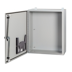 nVent Hoffman A48H36FLP3PT A4W3 Enclosure, 48 in L x 36 in W x 16 in D, NEMA 4/IP66 NEMA Rating, Steel