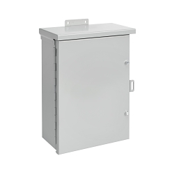 nVent A48R3616HCR A3M Medium Enclosure, 48 in L x 36 in W x 16 in D, NEMA 3R/IP32 NEMA Rating, Steel
