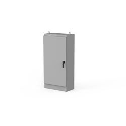 nVent A722436FSDAG A30 1-Door Dual Access Enclosure, 72.06 in L x 24.06 in W x 36.06 in D, NEMA 12/IP55 NEMA Rating, Steel