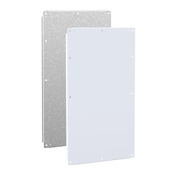 nVent Hoffman A73P32N A38P Enclosure Panel, 32 in W x 73.16 in H, 12 ga Steel, White