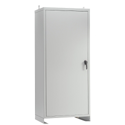 nVent Hoffman A84N3624FSLP A38 Large Enclosure With Heavy Duty Handle, 84 in L x 36 in W x 24 in D, NEMA 1/IP30 NEMA Rating, Steel