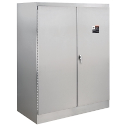 nVent Hoffman A907224SSFSD A30S 2-Door Enclosure, 90.06 in L x 72.06 in W x 24.06 in D, NEMA 12/IP55 NEMA Rating, 304 Stainless Steel