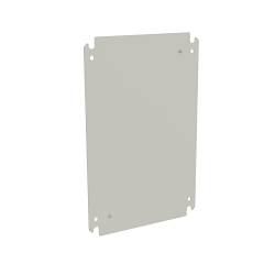 nVent Hoffman ZONEX™ ATEX26P26 HL Series Enclosure Panel, 8.44 in W x 8.44 in H, Steel, White