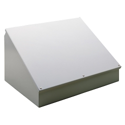 nVent Hoffman C16C24SS C5S Consolet Enclosure, 16 in L x 24 in W x 11.09 in D, NEMA 12/IP65 NEMA Rating, 304 Stainless Steel
