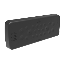 nVent CEPH2124 Rectangular Cable Entry System, Plastic, Untreated