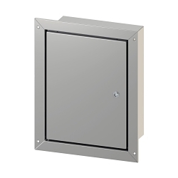 nVent Hoffman CONCEPT™ CFM20206LG CW1 Enclosure, 20 in L x 20 in W x 6 in D, NEMA 4/12 NEMA Rating, Steel