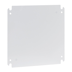 nVent Hoffman CONCEPT™ CP5255 C2 Rear Door Panel, 17.01 in W x 16.01 in H, Steel, White