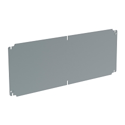 nVent Hoffman INLINE™ LP2360 A54P Landscape Panel, 22.87 in W x 8.31 in H, Steel, White