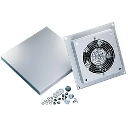 nVent Hoffman PPT1 P20 Pagoda Exhaust Vent, For Use With ProLine™ G2 Enclosure Solid Top, 50/60 Hz, Steel, Light Gray