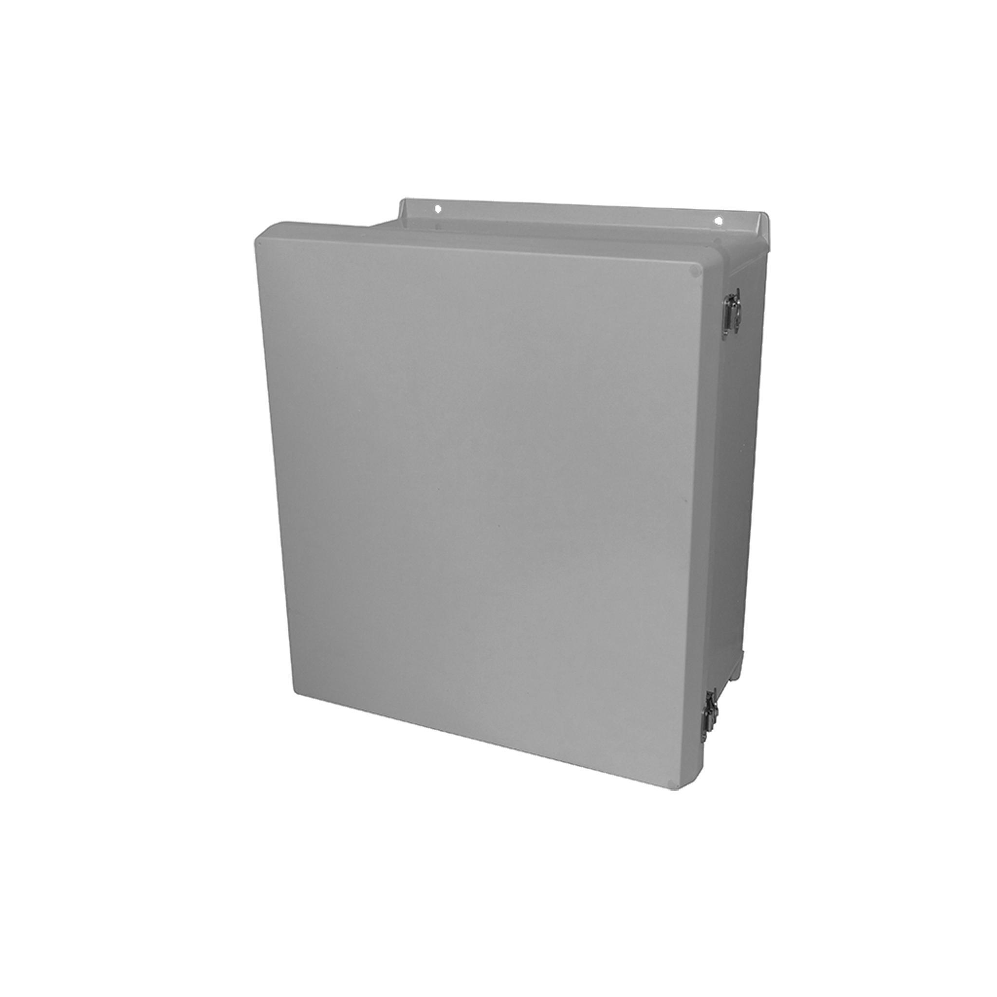 nVent Hoffman VJ806HWLL1 VJ Thermoplastic Wall Mounted Industrial Enclosures, x 7.32 in W x 4.92 in D x 9.32 in H, NEMA Type 3, Type 3R, Type 4, Type 4X, Type 12, Type 13/IP66 NEMA Rating, Fiberglass
